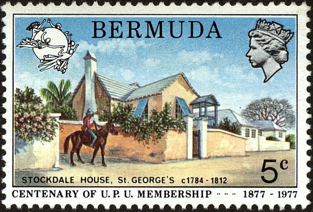 UPU Emblem and Stockdale House, St. George's
