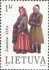 Costumes of Zemaiciai.