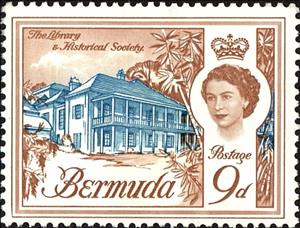 Stamp, Library and Historical Society, Bermuda,  , Tourism, Buildings