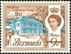 Stamp, Library and Historical Society, Bermuda,  , Tourism, Buildings