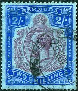 Stamp, King George V, Bermuda,  , Kings