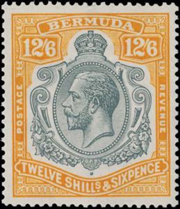 Stamp, King George V, Bermuda,  , Kings