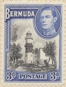 Stamp, St. David's lighthouse, Bermuda,  , Lighthouses