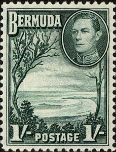 Stamp, Grape Bay, Bermuda,  , Landscapes