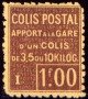 Stamp, parcel Delivery, France,  
