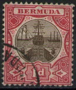 Stamp, Dry Dock, Bermuda,  , Ships