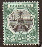 Stamp, Dry Dock, Bermuda,  , Ships