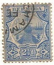 Stamp, Dry Dock, Bermuda,  , Ships