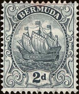 Stamp, Caravel, Bermuda,  