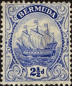 Stamp, Caravel, Bermuda,  
