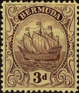 Stamp, Caravel, Bermuda,  