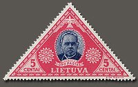 Poet and priest Jonas Maciulis-Maironis