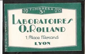 Booklet, Semeuse 15c Brown, France,  , Agriculture