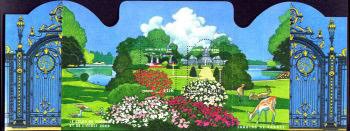Souvenir Sheet, Head Park Gold (Lyon), France,  