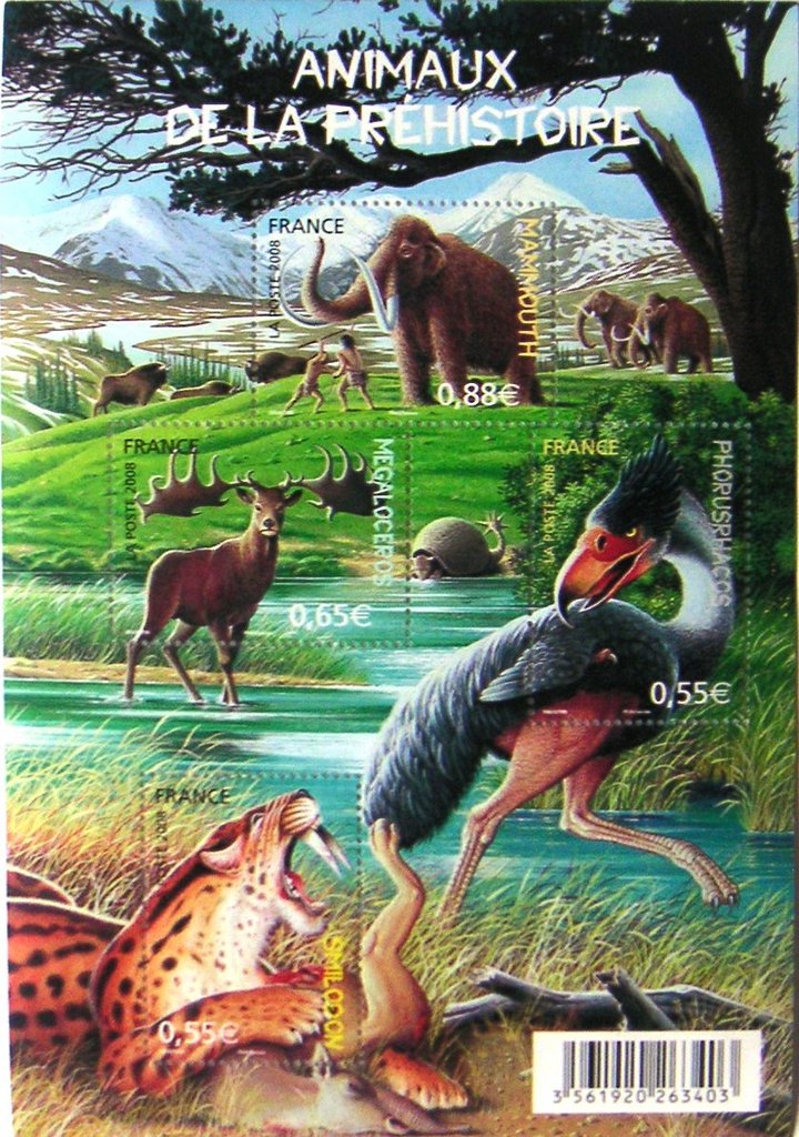 Prehistoric Animals MiNo. 4402-05