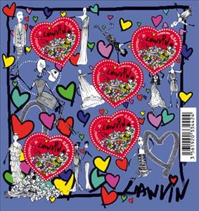 Mini Sheet, Bloc Coeur Lanvin, France,  