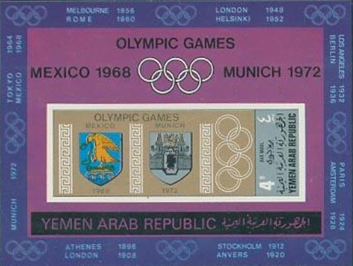 Mexico 1968, Munich 1972