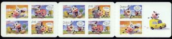 Booklet, Humorous cow by Alexis Nesmes, France,  