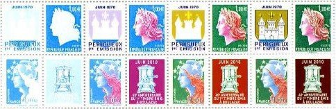 Booklet, 40th Anniverary TP imprimerie Boulzac, France,  