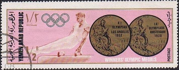 Performance of the pommel horse 1928, 1932