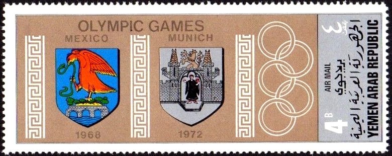 Mexico 1968, Munich 1972