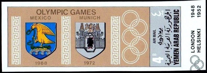 Mexico 1968, Munich 1972
