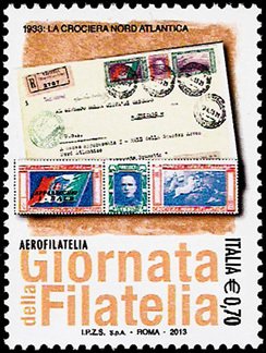 Stamp, Aerophilately, Italy,  , Philately