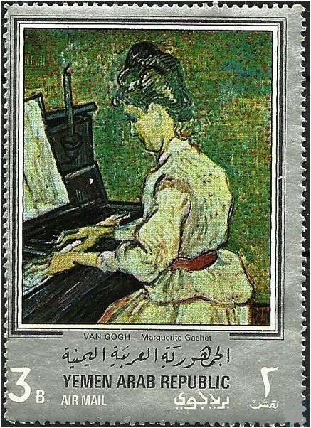 Marguerite Gachet at the piano (1890)