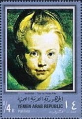 Head of a girl