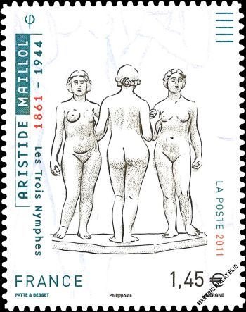 Aristide Maillol (1861-1944), "The Three Nymphs"