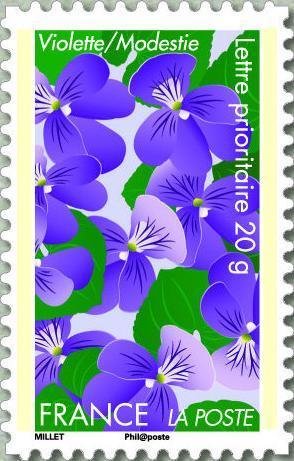 Violette = Modestie
