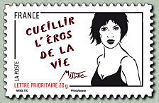 Female drawings of Miss Tic - Graphic Artist, sculptor and p