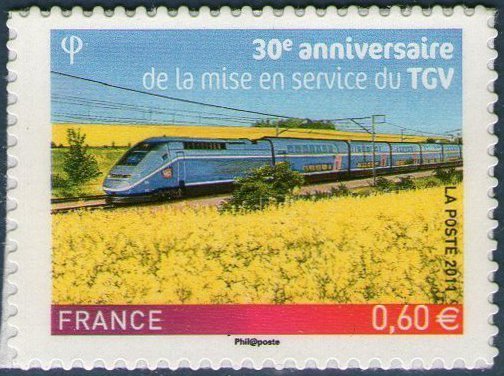 TGV between oilseed rape fields