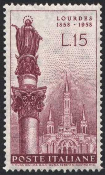 The Immaculate and the Lourdes Schrine, 2nd issue