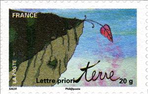Stamp, Stamp Day : Earth, France,  , Plants (Flora)