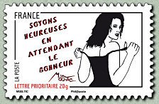 Female drawings of Miss Tic - Graphic Artist, sculptor and p