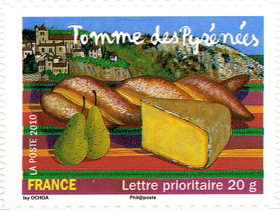 Tomme from Pyrenees cheese