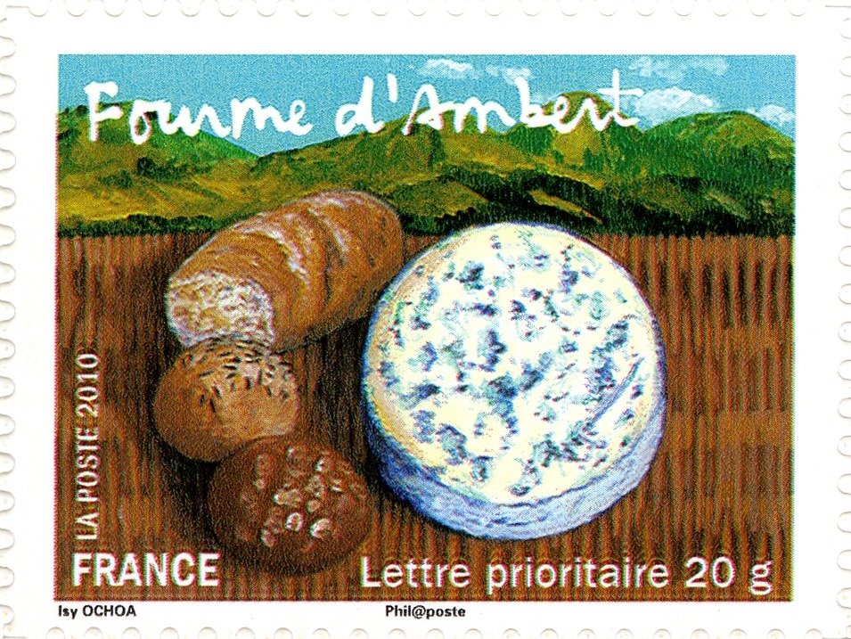 Fourme d'Ambert cheese