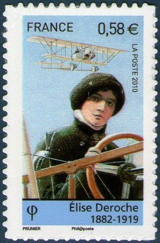 Pionniers de l'aviation - Élise Deroche