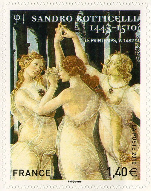 Sandro Botticelli "Les trois Graces"