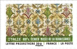 Stamp, Material from all over the world - Italia, France,  , Art