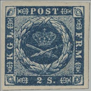 Stamp, Royal insignia, Denmark,  , Coats of Arms