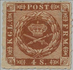 Stamp, Royal insignia, Denmark,  , Coats of Arms