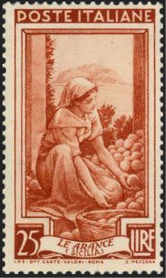 Sicily, the oranges