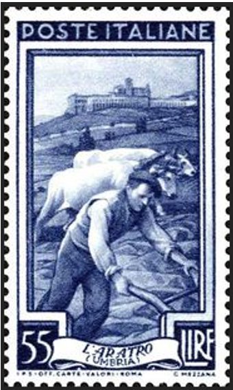 Umbria, the plow