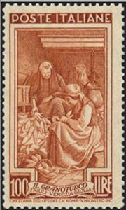 Stamp, Friuli-Venezia Giulia, the corn, Italy,  