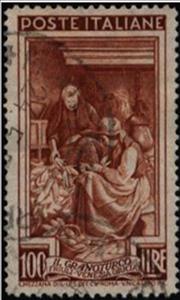 Stamp, Friuli-Venezia Giulia, the corn, Italy,  