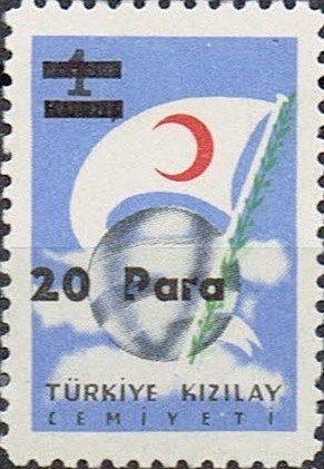 Michel 182 with imprint