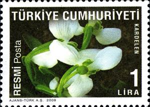 Stamp, Snowdrop, Turkey,  