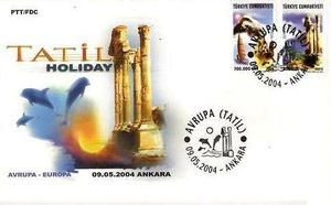 Europa 2004 - Holiday (FDC)